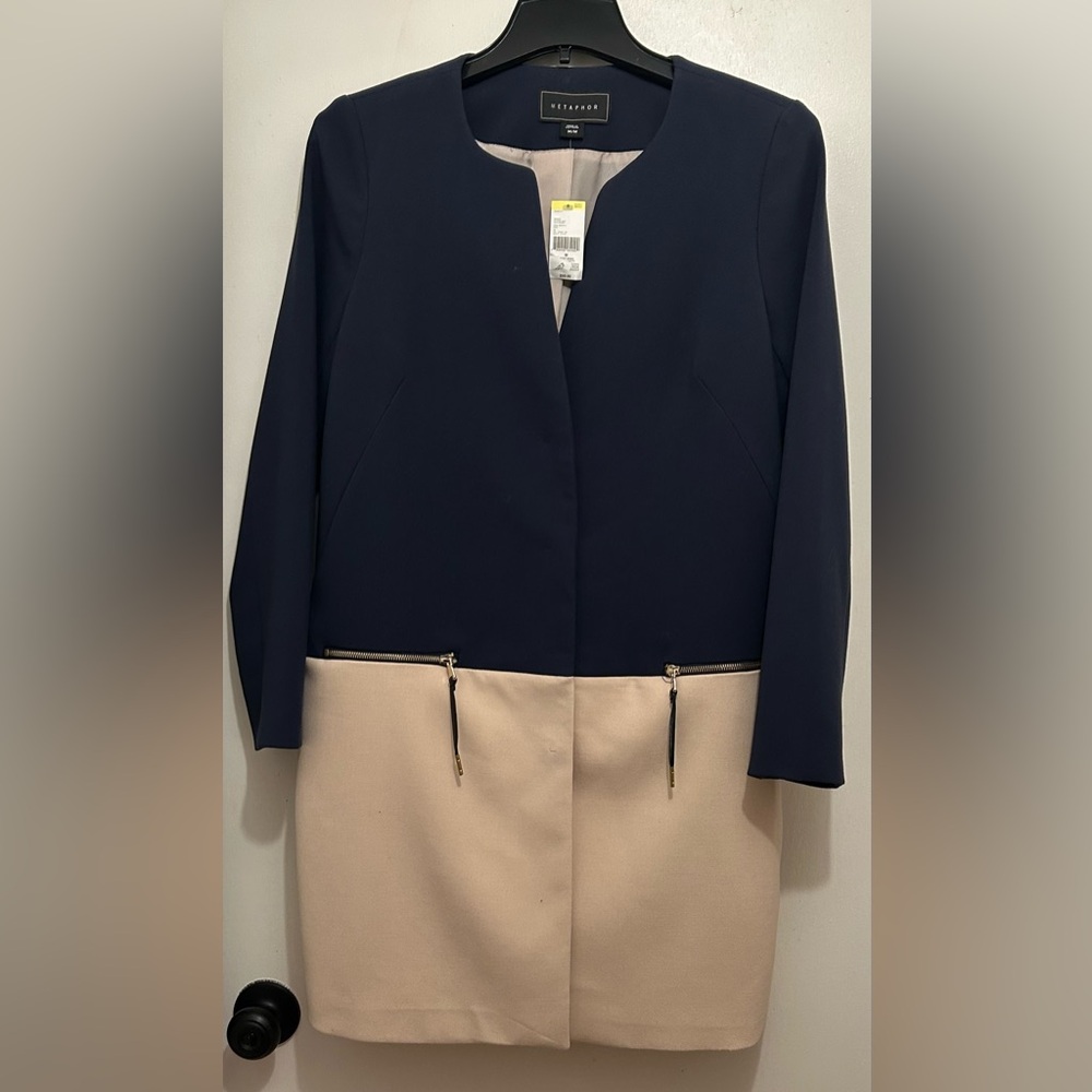 NWT Metaphor Color Block Jacket